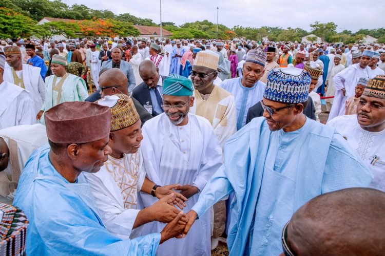 EidelFitr Celebrations President Buhari Prays For Nigeria (See