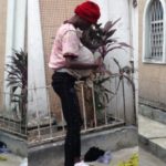 Female Drug Addict Who Deceives People With Fake Pregnancy Exposed In Lagos (PHOTOS)