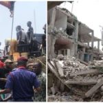 BREAKING! 3 Storey Building Housing Primary School With More Than 100 Pupils Collapse In Lagos (photos)