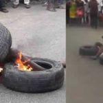 Man Burnt to Death By Angry Mob After He Was Caught With a Stolen Child in Bayelsa (Photos & Video)