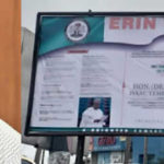 Burial Plans Of Slain Lawmaker Olatoye Sugar Released On Giant Billboards In Ibadan (Photos)