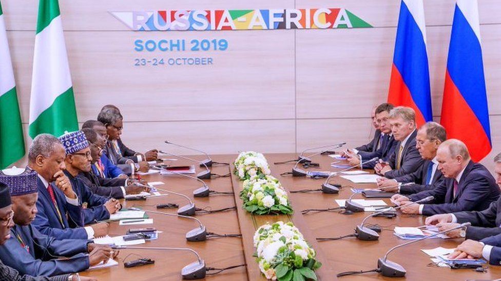 Highlights Of Buhari’s Meeting With Putin At The Russiaafrican Summit