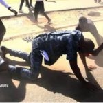 Hoodlums Mercilessly Beat Anti-Buhari Protester Deji Adeyanju (photos)