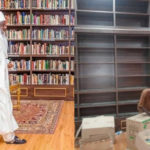 PHOTOS: N200m Library Of Dethroned Emir of Kano, Sanusi Lamido Sanusi Evacuated