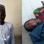 GRAPHIC PHOTOS: 22 years old Man from Yobe,arrested for cutting off wife’s hand in Yobe