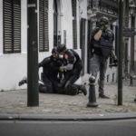 ‘Shock’ at Brussels cop seen kneeling on teenager’s neck after BLM protest (photos)