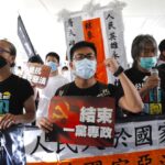 Hong Kong activists call for protests over China security law as city marks handover anniversary