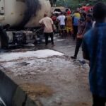 Petrol tanker explosion in Imo state leaves one dead and three others injured (Graphic photos)