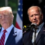 Trump and Biden trade jibes in competing town halls on night of cancelled debate