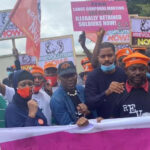 #RevolutionNow Protesters Storm US Embassy, Demand Buhari’s Resignation