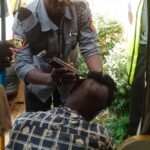 Hisbah Officials Shave The Hair Of Young People In Kano For Being ‘UnIslamic’ (Photos)
