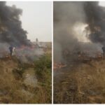 Aircraft crashes in Abuja, all passengers killed (PHOTOS & VIDEO)