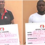 Photos: Fake EFCC operatives arrested in Lagos while executing ‘court order’
