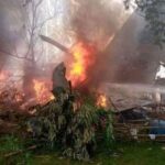 Over 50 people dead as plane carrying 96 military personnel crashes (photos)