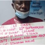 NDLEA arrests trafficker with N2.3b cocaine at Abuja Airport