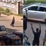 ‘This Is Shameful To Watch’ – Nigerians React As Anambra Residents Hail Unknown Gunmen (Video)