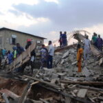 Many Trapped As Storey Building Collapses In Badagry Lagos