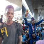 18-year-old Bus Conductor Who Lives Under Oshodi Bridge Wins Chess Tournament (Photos)