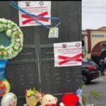 Pictorial: Lagos govt seals off Dowen College over 12-year-old Sylvester Oromoni’s death (photos)