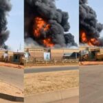 Photos & Video: Fire guts NEXT Supermarket in Abuja