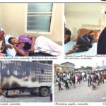 Outrage as truck crushes pupils to death in Lagos (photos)