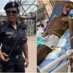 ‘A Rare Cop’ – Reactions As Policewoman Saves Man’s Life After He Was Shot And Left For Dead By Thieves (photos)