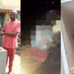 Moment bodies of three children allegedly killed by their father were discovered in a freezer in Enugu community (graphic photos & video)