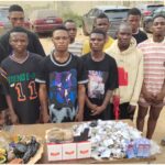 Delta Police Command arrests 20 suspected cultists, recover fabricated gun, drugs, others