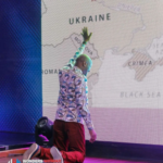 Trending Photo of Nigerian Clergyman, Apostle Johnson Suleman, On His Knees As He Prays For Ukraine
