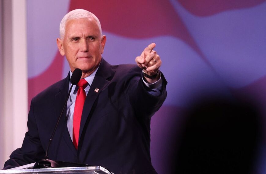 Former US vice president Mike Pence announces 2024 presidential run